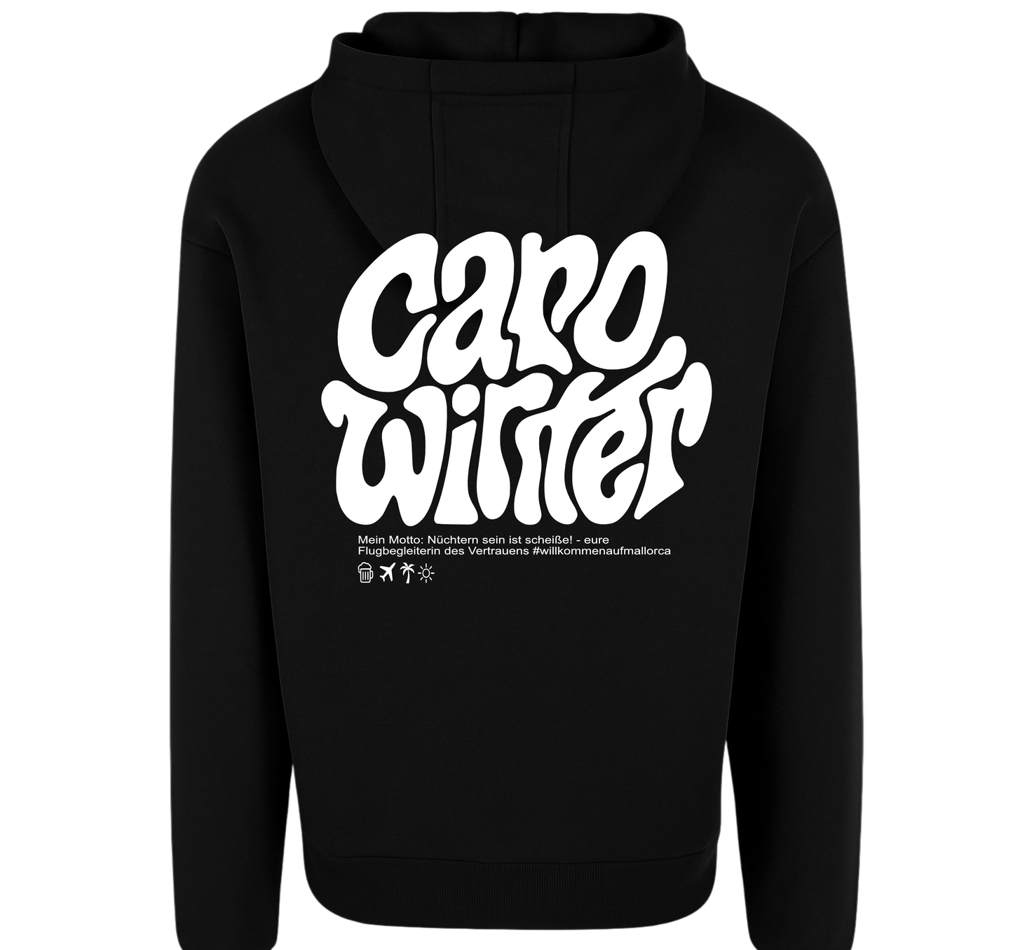 🖤 Caro Winter Oversize Hoodie BLACK