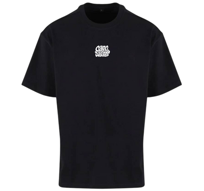 Caro Winter Oversized T-Shirt – Black & White Edition