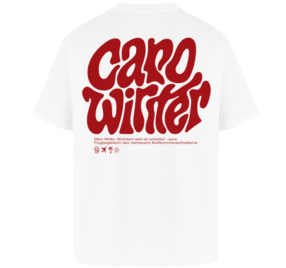 Caro Winter Oversized T-Shirt – Color Basic Kollektion
