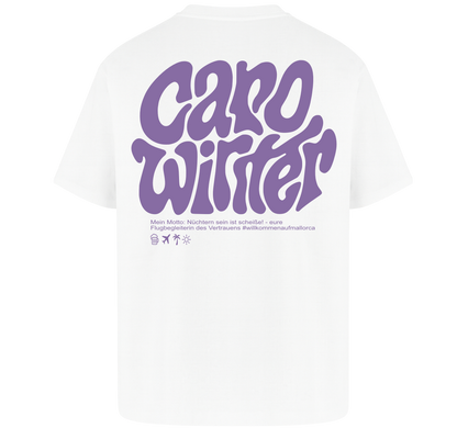 Caro Winter Oversized T-Shirt – Color Basic Kollektion
