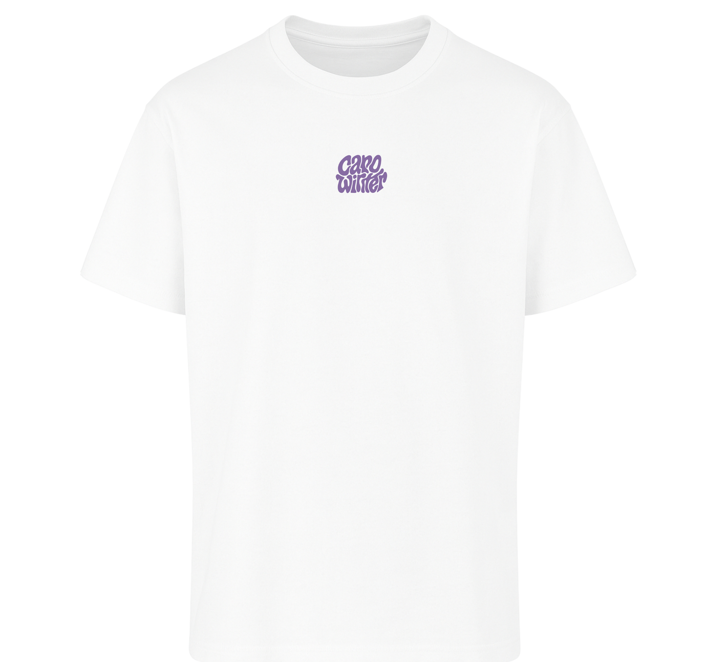 Caro Winter Oversized T-Shirt – Color Basic Kollektion