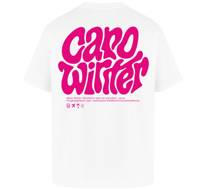 Caro Winter Oversized T-Shirt – Color Basic Kollektion